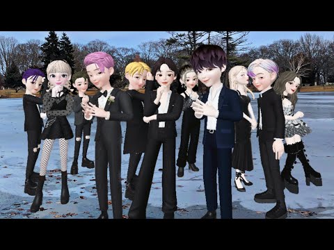 BTS X BLACKPINK || FAKE LOVE X DDU-DU-DDU-DU M.V || ZEPETO VERSION #zepeto