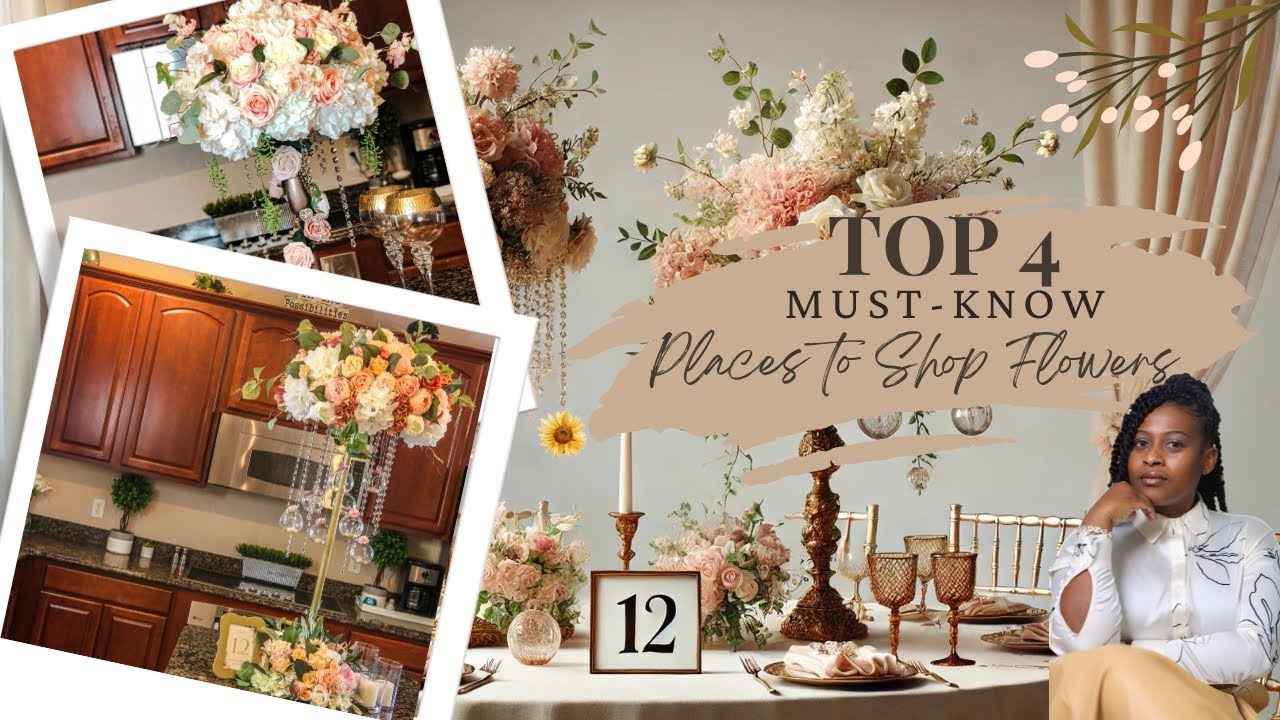 DIY Wedding Centerpieces 💐 Where to Get Cheap & Realistic Fake Flowers