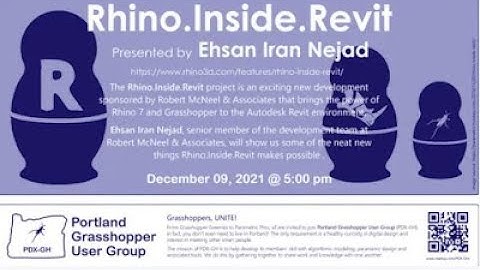 PDX GH - Rhino Inside Revit