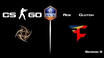 ECS S3 Europe - NiP vs FaZe (Map 1 - Inferno) #FullGame