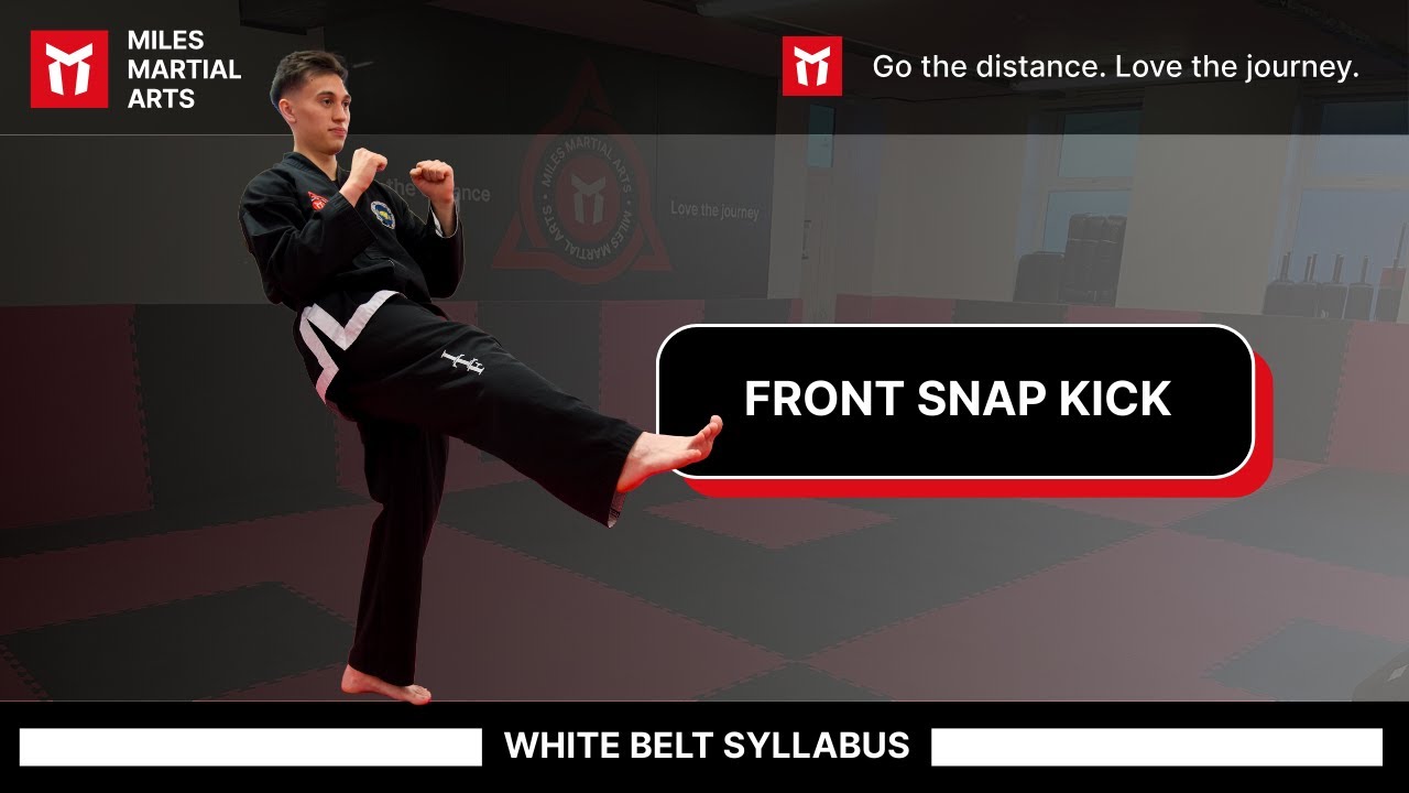 FRONT SNAP KICK - YouTube