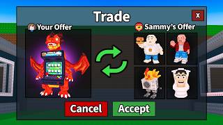 Trading DLC BRAINROTS For 24 Hours in Steal a Brainrot!