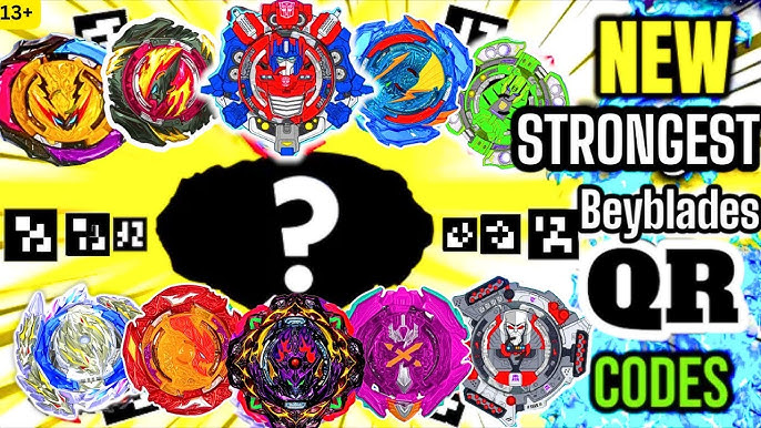 ALL 30+ QUADSTRIKE BEYBLADES QR CODES 2023