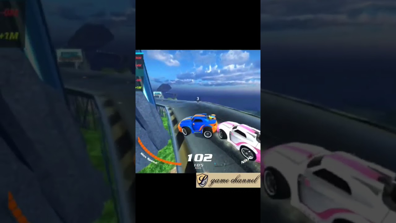 max speed : 3d stunt race 😉😉 gameplay // l game channel // android & ios game 
