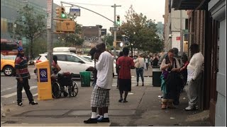 [4K]  The Dodgy Area in Harlem (NYC Walking Tour)