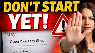 Don’t Open Your Etsy Shop Until You Do This (Beginner Checklist)