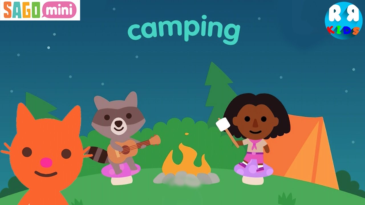 Sago Mini World Kids Games 🐶Unlocked Camping Games & Play Together