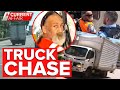 Alleged serial dumper sparks truck chase across Sydney | A Current Affair