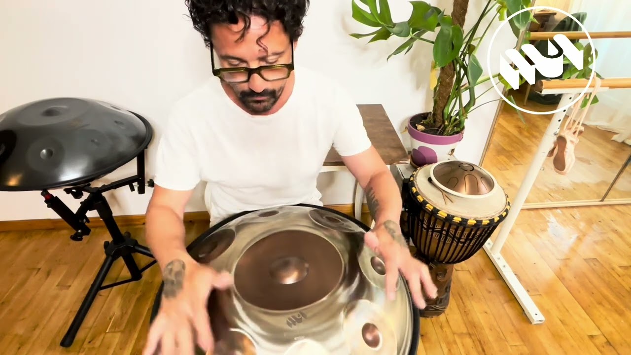 Tuto apprendre le claqué sur le handpan Spacedrum