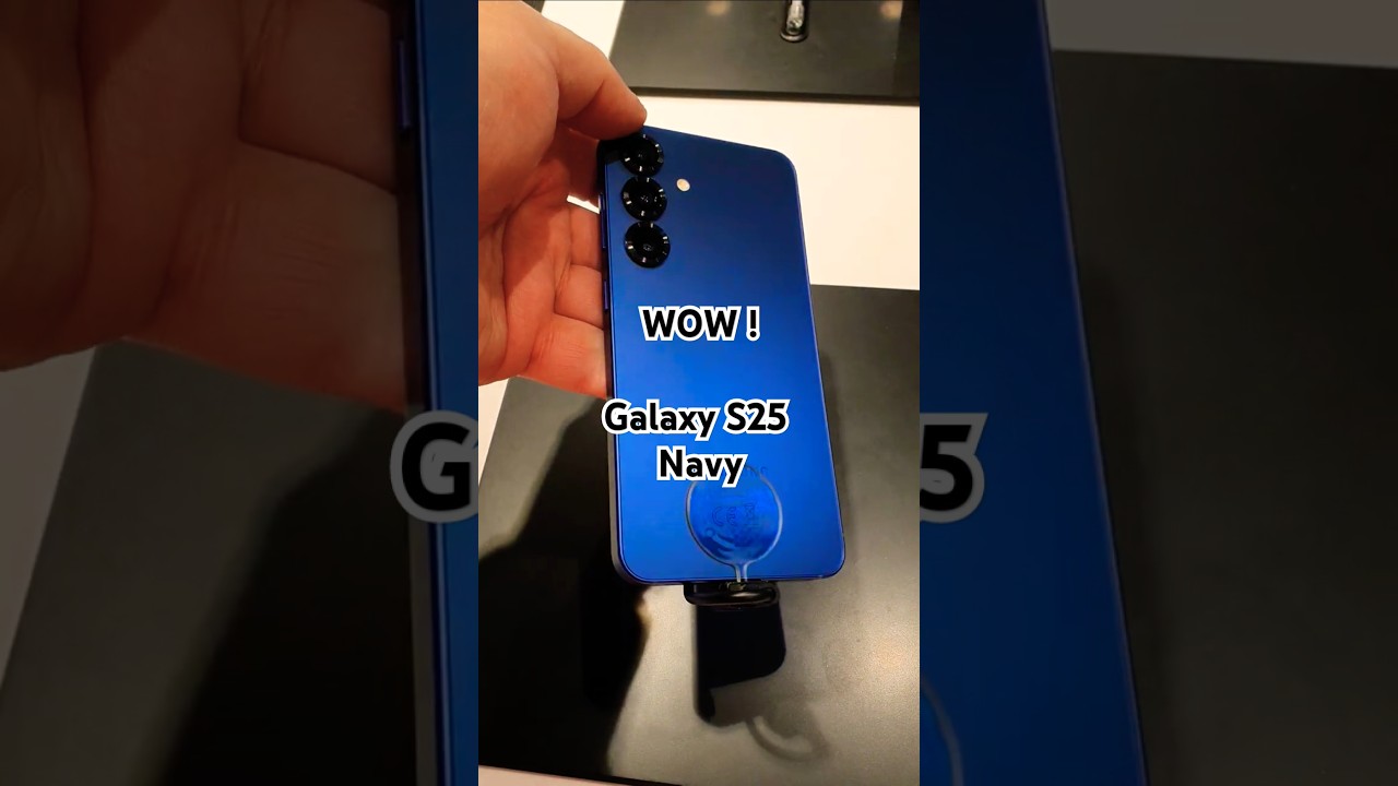 🔥 Samsung Galaxy S25 Navy Blue 