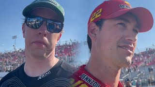 Ford Drivers Brad Keselowski And Joey Logano Detail Strategy And Top 5s At WWTRW