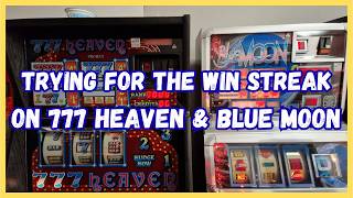 777 Heaven & Blue Moon Classic Fruit Machines | Duel Play Streak Attempt screenshot 1