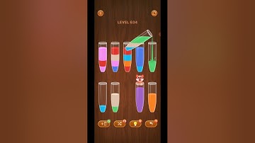 Sort Em All - Water Puzzle Level 634