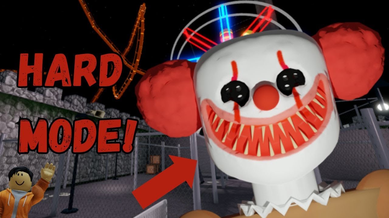 MR CRAZY'S CARNIVAL! (SCARY OBBY) Roblox Hard Mode Gameplay Walkthrough