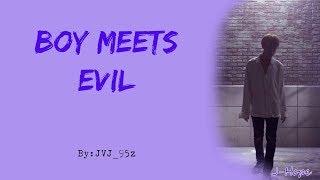 Bts방탄소년단 - Intro Boy Meets Evil Hanromeng Lyrics