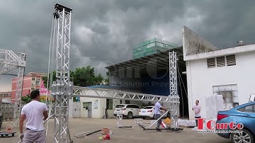 TourGo LED Screen Ground Support Aluminum Truss