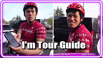 Kind Japanese cyclist guided CdawgVA for 30 minutes