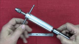 How to make a lathe "Tail Stock Tap Holder"