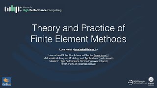 Theory and Practice of FEM - 04 - Triangulation, DoFHandler, FiniteElement