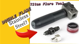 Double Flare Stainless Brake Line-Titan Flare Tool