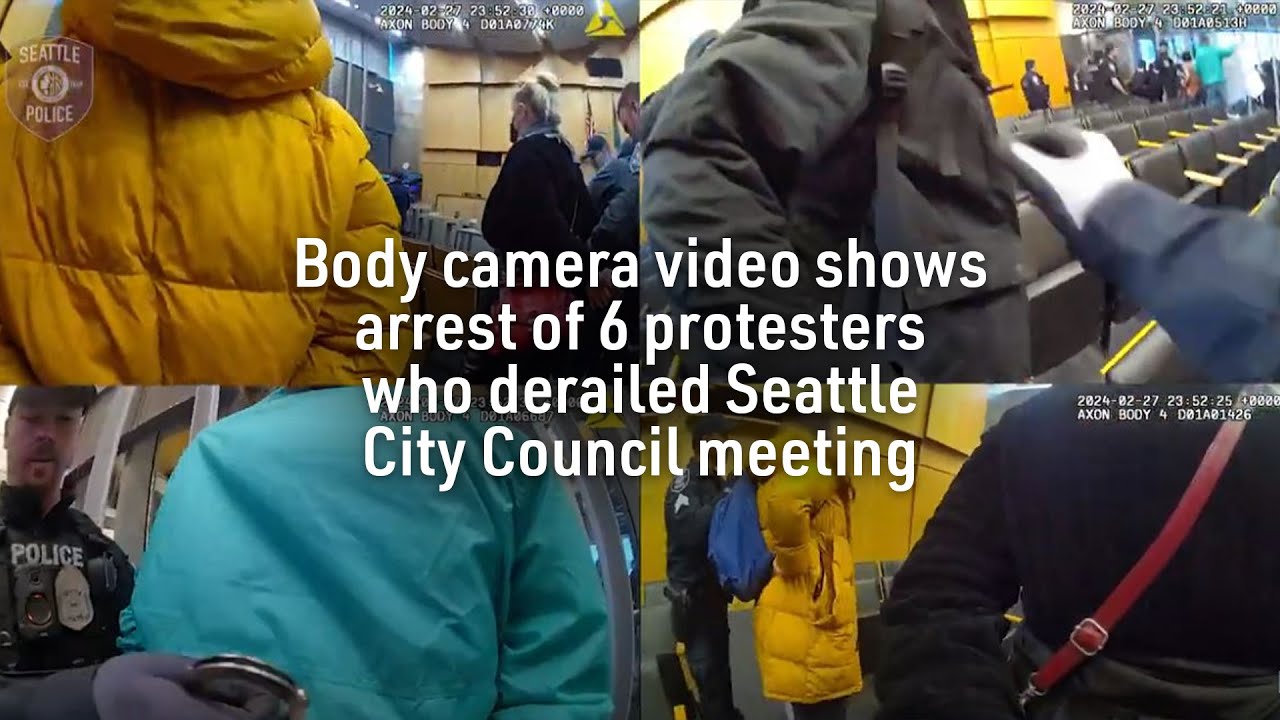Body Camera Video Shows Arrest Of 6 Protesters Who Derailed Seattle body-camera-video-shows-arrest-of-6-protesters-who-derailed-seattle