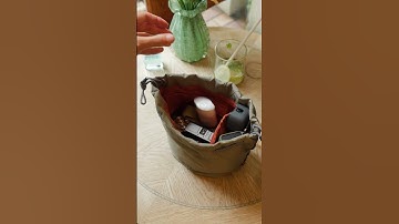 OneGo Drawstring Bag keeps your essentials neat and stylish.