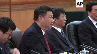 Vietnamese president meets President Xi Update