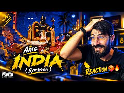 🔥 AHMED REACTION - Anis - INDIA🇮🇳 ( Sympson ) ( KLASH BOUSSADA - NIROU - FRANCO - PSYCO M ) - واش 🥵🔥