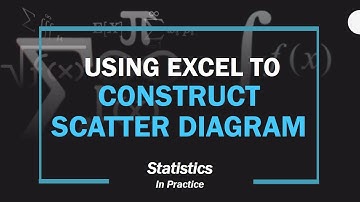 Using Excel to Construct a Scatter Diagram