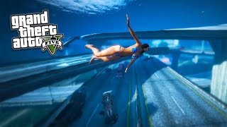 GTA 5 PC Mods - TSUNAMI MOD GAMEPLAY!!! BIG WAVES, NO WATER & TSUNAMI MOD! (GTA 5 Mods Gameplay)