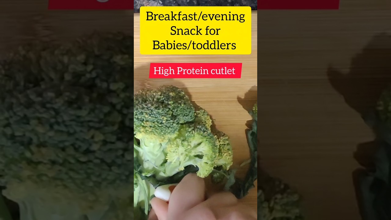 Healthy breakfast for 8 months to 3 year baby 