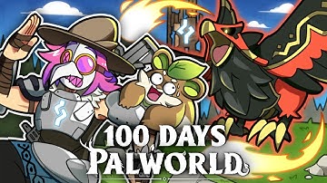 I Spent 100 Days in PALWORLD... Here