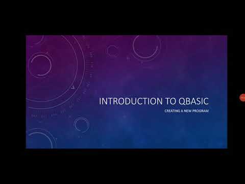 Introduction to QBASIC (2nd part)
