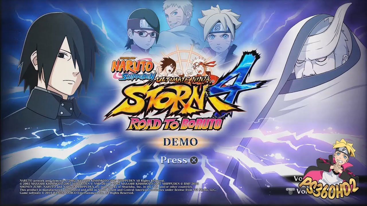 Naruto Ultimate Ninja Storm 4 Road to Boruto Sasuke vs