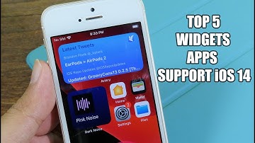 TOP 5 - iOS 14 THIRD PARTY Apps HomeScreen Widgets