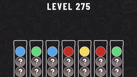 Ball Sort Puzzle Level 275 #ballsortpuzzle #ballsortpuzzlegameplay #puzzlegame #mobilegames