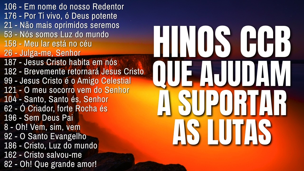 COLETÂNEA HINOS CCB CANTADOS | Hinário 5 Cantado em Comunhão 🎶 LINDOS HINOS CCB CANTADOS