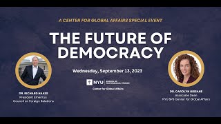 The Future of Democracy Featuring Richard Haass