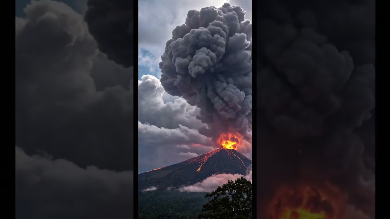 “Eruption in Real Time: Smoke, Fire, and Lava”