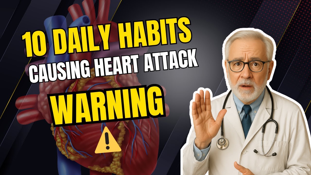 Warning for Seniors: Top 10 Dangerous Daily Habits Causing Heart Attack