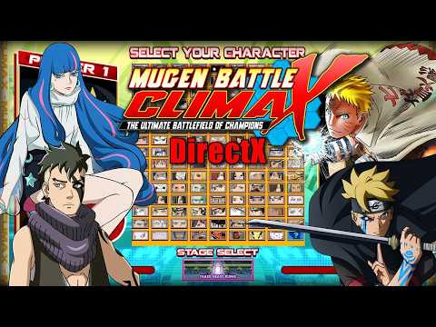 Naruto MUGEN Battle Climax 1.1 - Várias Lutas