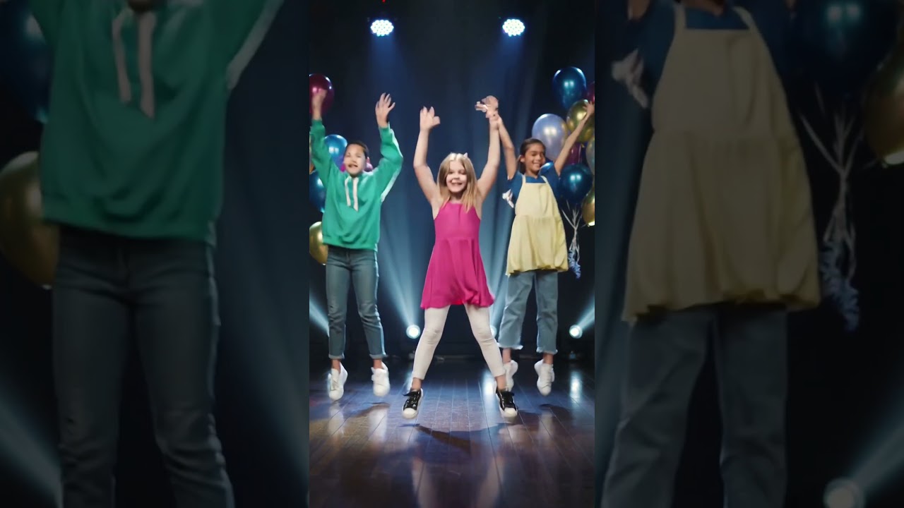 Let's Dance with Polya — Happy kids dance 