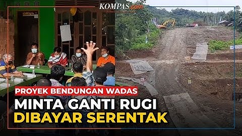 Warga Minta Ganti Rugi Lahan Bendungan Bener Dibayarkan Serentak