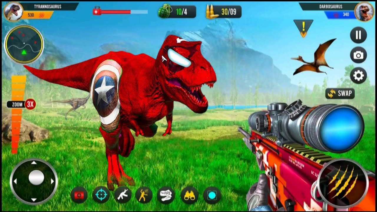 Wild Dinosaur Hunting Games | New Dinosaur Game | Best Dino Game – Android Gameplay