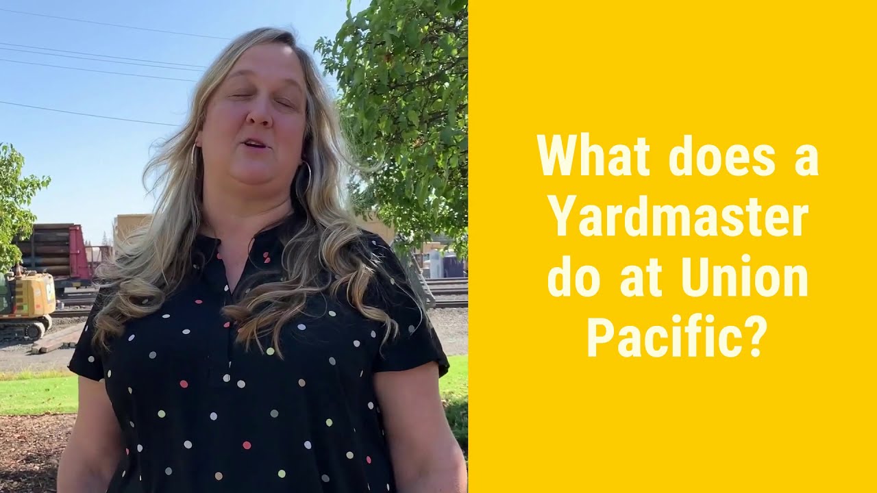 What does a Yardmaster do? YouTube