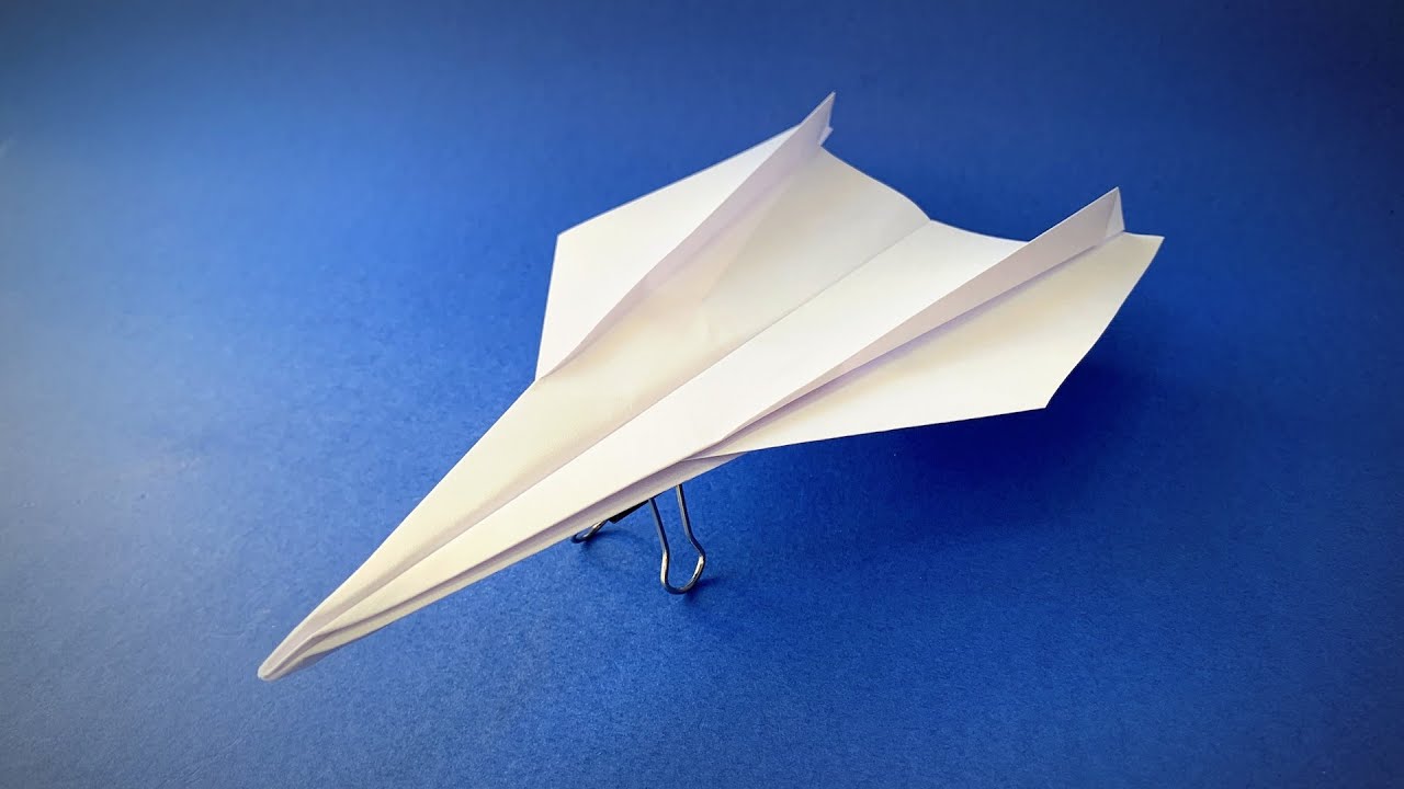 Vliegtuig Vouwen | Hoe maak je een Papieren Vliegtuig dat VER VLIEGT