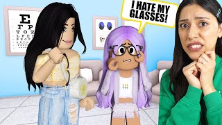 ELLIE GETS GLASSES! *I Took My Daughters To The Optometrist!* 🤓 (Roblox)