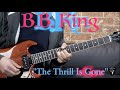 BB King - "The Thrill Is Gone" (Part 1) - Blues Guitar Lesson (w/Tabs)