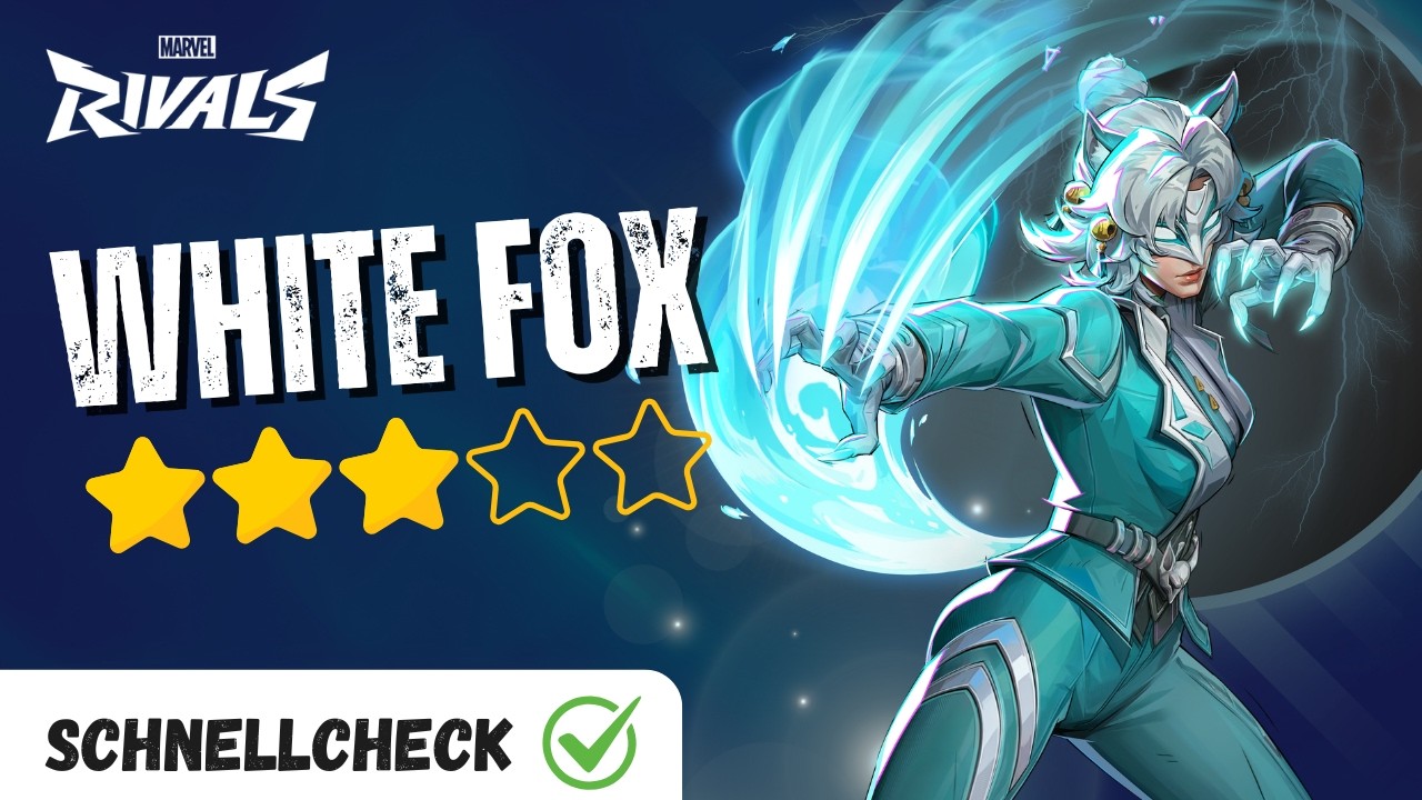 Marvel Rivals: White Fox Schnellcheck – Alle Fähigkeiten & Tipps - YouTube