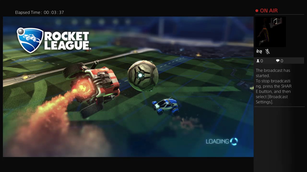Rocket League Vulcan customization and gameplay